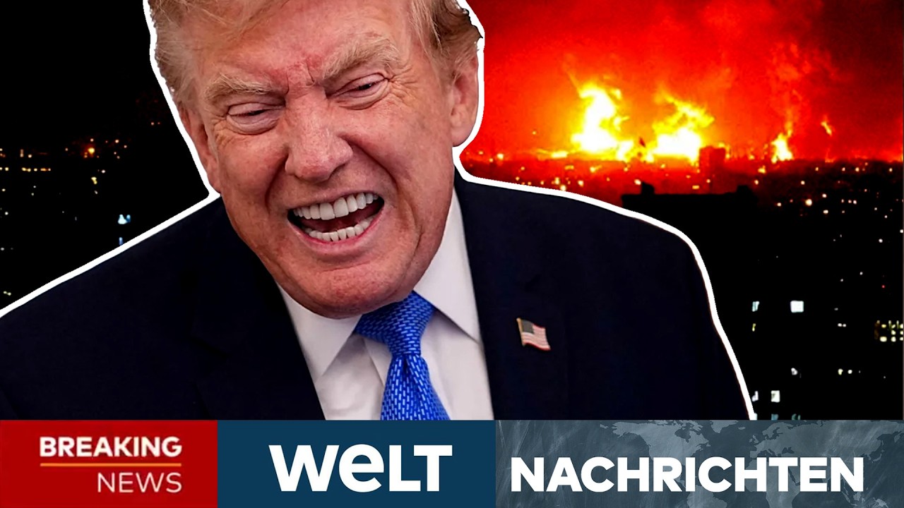 IRAN-KRIEG: "Wäre verheerend gewesen!" Überraschung! Trump stoppt US-Mega-Angriff! I WELT LIVESTREAM
