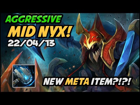 MID NYX ASSASSIN RUSH METEOR HAMMER, INSANE MAGIC DAMAGE!! - DOTA 2 INDONESIA