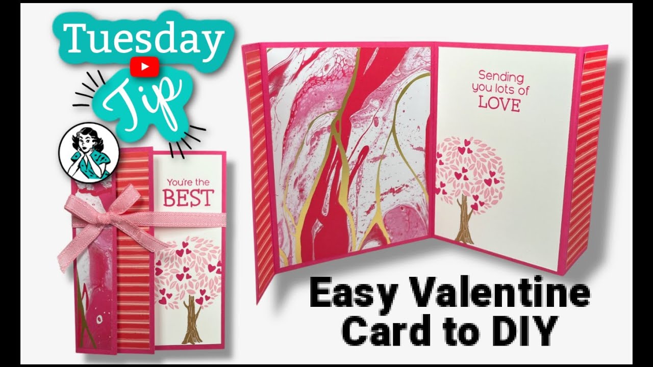 Wow! Check out this Fun Fold Valentine Card!