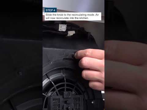 Converting a Cosmo COS-5MU30 range hood to ductless #rangehood #kitchenappliances #installationguide