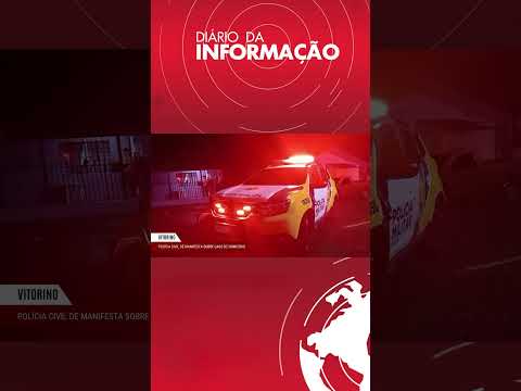 POLÍCIA SE MANIFESTA SOBRE CASO DE HOMICÍDIO EM VITORINO