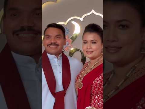 👑️ නාමල් රාජපක්ෂ & ලිමිණි රාජපක්ෂ - Namal Rajjapaksa | Limini Rajapaksa | Sri Lanka Sinhala #shorts