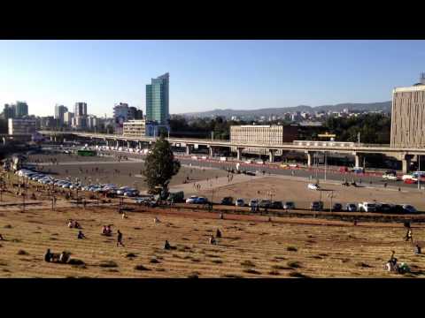 Meskel ( Mesqel )square time laps video