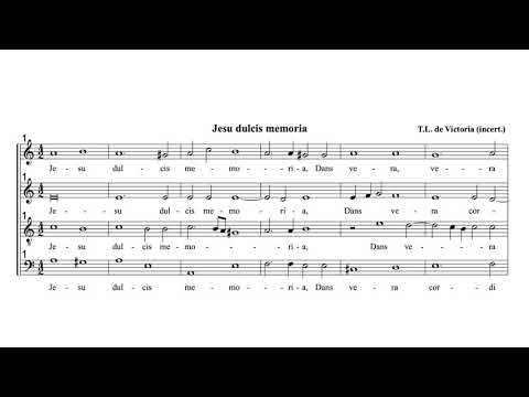 Jesu dulcis memoria - Tómas Luis de Victoria