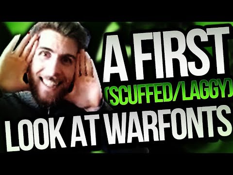 BFA ALPHA: WARFRONTS A FIRST (scuffed & laggy) LOOK