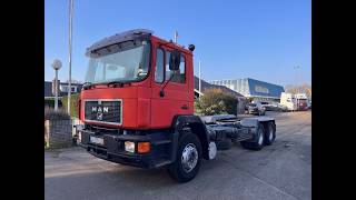 MAN 33.372 6X4 / BIG AXLES / MECHANIC INJECTOR / 6 CILINDER / CLEAN  chassis truck | Image 4 - Autoline