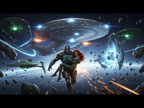 What if iron man entered star trek on a rescue mission