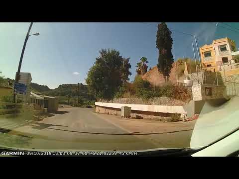DRIVE #830: Kalamata-Pilos (Greece) (timelapse 4x) *Read Description*