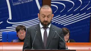 ՀՀ ԱԳ նախարար Արարատ Միրզոյանի ելույթը Եվրոպայի խորհրդի խորհրդարանական վեհաժողովի նստաշրջանին