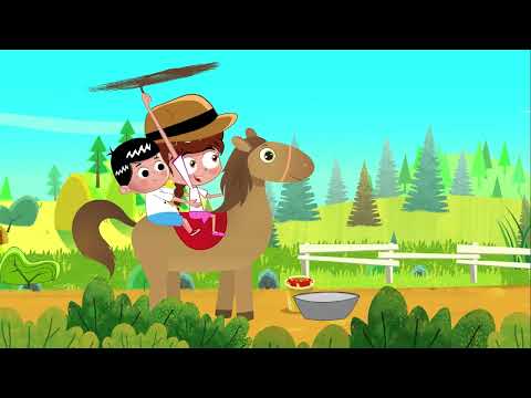 🕺🐴 "Hop, hop, hop" - Vesela Pjesma za Djecu | Naša Igraonica 🐴🕺