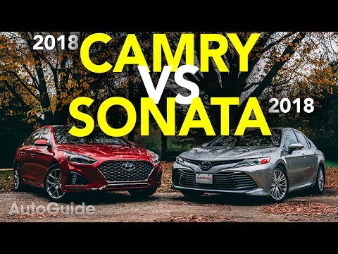 2018 Hyundai Sonata vs Toyota Camry Comparison Test