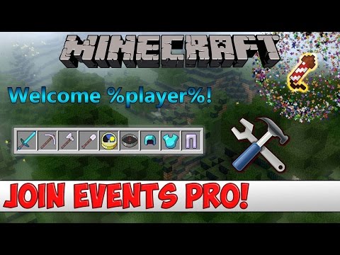 Insane Minecraft Plugin Tricks - Join Events Pro