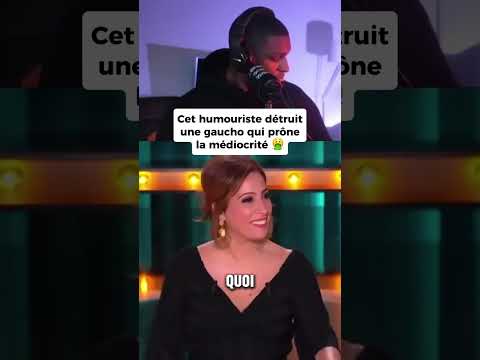 Cet humoriste détruit une gauchiste !  #france #gauche #servicepublic