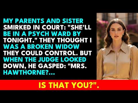 My Parents And Sister Smirked In Court, Said "She's Going To A Psych Ward!" But The Judge Knew Me!