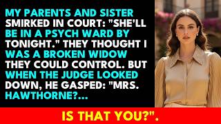 My Parents And Sister Smirked In Court, Said "She's Going To A Psych Ward!" But The Judge Knew Me! MQDEFAULT Thumbnail