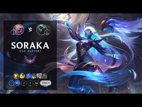 Soraka Support vs Senna - EUW Master Patch 12.10