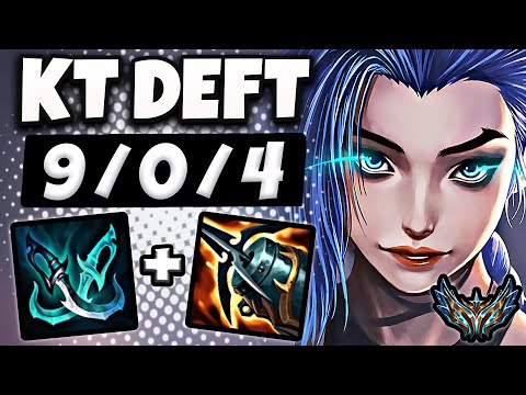 Jinx vs Kaisa ADC [ KT Deft ] Patch 14.9 Korea Challenger ✅