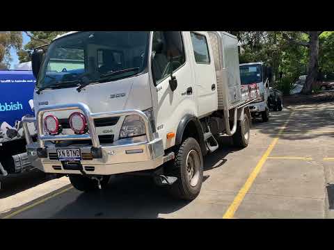 Hino Truck Sydney Australia - Hino 300 Series - 817 Crew Cab 4x4 - Australia