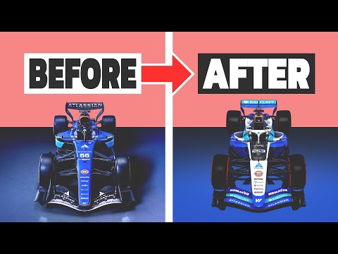 I Tried To REDESIGN The 2026 Williams F1 Car Livery.