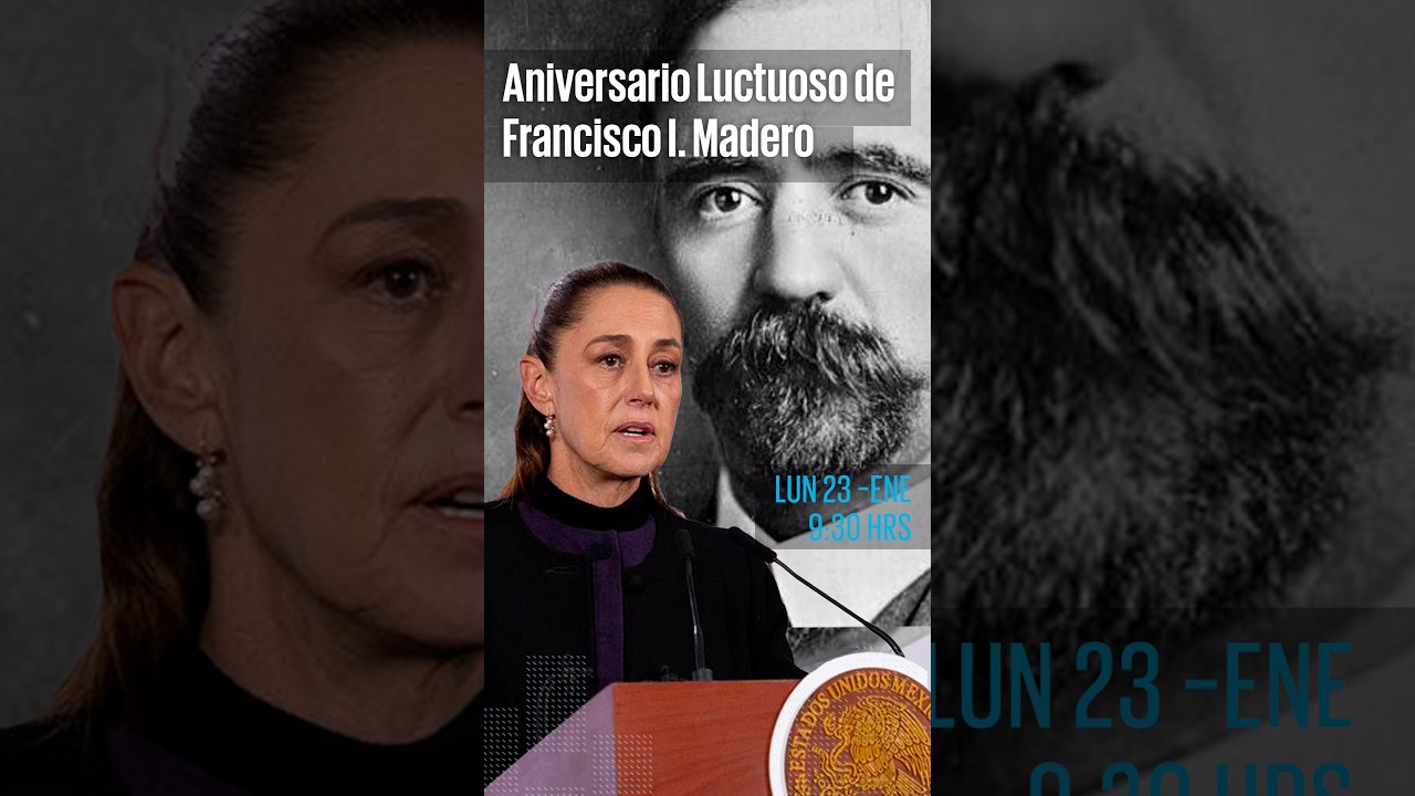 113 Aniversario Luctuoso de Francisco I. Madero en Palacio Nacional