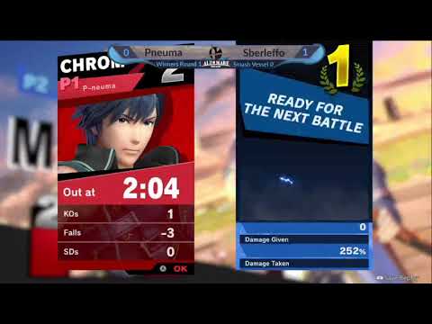 Smash Vessel 0 - Pneuma(Chrom) Vs Sberleffo (Marth) - Winners round 1