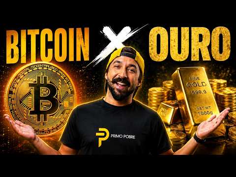 BITCOIN OU OURO: Qual é a melhor RESERVA DE VALOR?