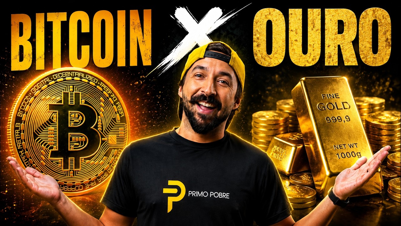BITCOIN OU OURO: Qual é a melhor RESERVA DE VALOR?