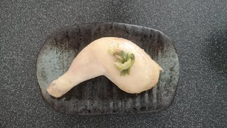 紙包薑蔥鹽焗雞脾