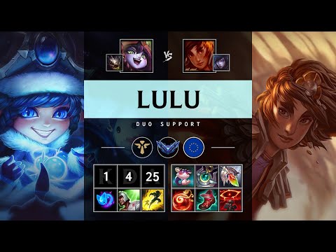 Lulu Support vs Taliyah - EUW Diamond Patch 14.24