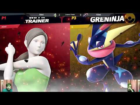 USK8 Losers Finals - Mint (Wii Fit Trainer) vs Alias (Greninja) - Smash Ultimate