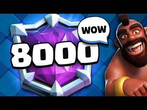 PARTITE ASSURDE 8000+ COPPE! REAZIONE Clash Royale