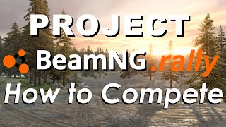 How to compete in BeamNg.drive Rally Events
