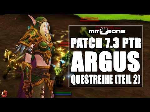 WoW Legion Patch 7.3 PTR - Questreihe auf Argus - Turalyon und Alleria (Teil 2)