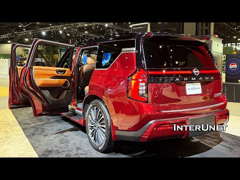 Armada Platinum Reserve 3.5L Twin Turbo V6 2025 Nissan Largest Most Luxurious SUV