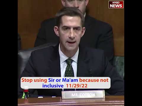 72 year old employees in rural stop using Sir or Ma'am because they're not inclusive