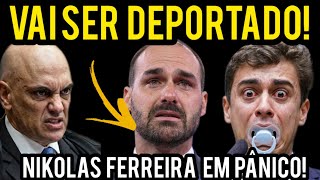 NIKOLAS VAI SER PRESO! EDUARDO BOLSONARO  COMPROU GREEN CARD COM GRANA DO FILME!