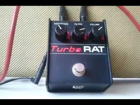 RAT PEDAL TURBO RAT PROCO LM308N CHIP VINTAGE USA MADE EARLY RAT PEDAL TURBO RAT PROCO LM308N CHIP VINTAGE USA MADE EARLY