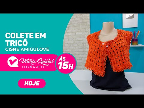 Learn how to knit a vest #Knitting #tejer