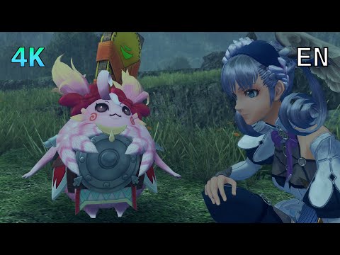 [4K] Xenoblade 1 D.E.: Future Connected Quiet Moment Melia/Nene – A Love for Flowers – ENGLISH