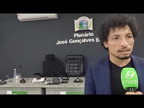 Reportagem sobre a Sessão Plenária do Legislativo de Abreulândia em 29 de outubro de 2025 