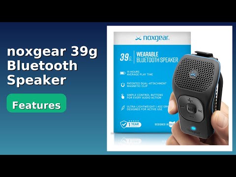 REVIEW (2026): noxgear 39g Bluetooth Speaker. Features.