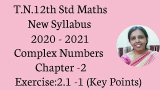 TNClass 12 maths  Exercise:21 Sum - 1  Chapter - 2