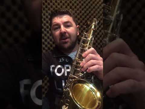 Tutorial saxofon:Gamele majore uzuale