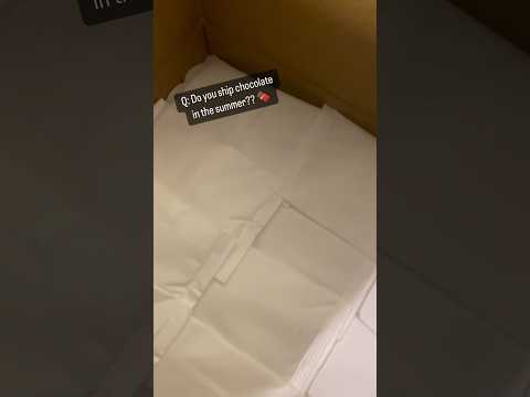 Shipping Chocolate in the Summer (with Ice Packs!) 🧊