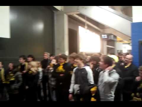 Vreugde bij de SCR na de winst op VVV-Venlo