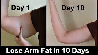 How to Lose Arm Fat - Get rid of Flabby Arms in 1 WEEK, Easy exercise to reduce arm fat
