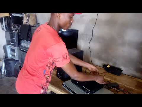 victor obiefulam - show's  Steps to connect a DVD player and home Theater system