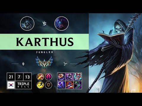 Karthus Jungle vs Rek'Sai - KR Challenger Patch 14.12