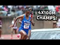 Hydel DEFENDS Title In Championship Of American Girls 4x100m At Penn Relays 2024!