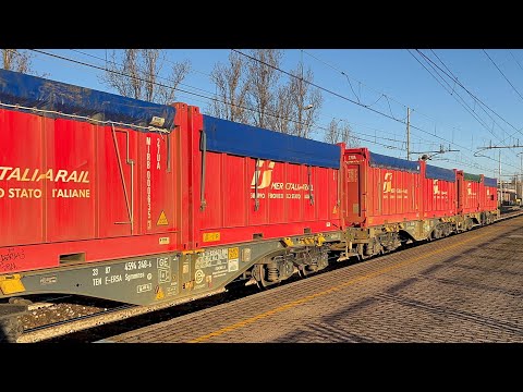 IL TRENO DELLA TERRA MRS Firenze Campo Marte - Bagnolo Mella E494.014 MIR